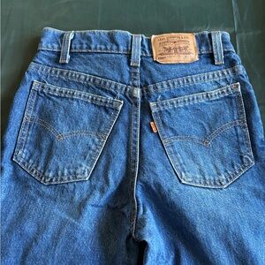 Vtg Levi's 505 Orange Tab Student tag 27x30 Actual (26x28.5) 
Dark 80s 90s USA